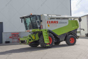 Комбайн СLAAS LEXION 570 2005 р. 273 кВт. 3378/2644 м/г. з жаткою V750 та причепом CLAAS 7190 №5039