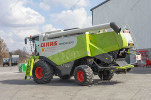 CLAAS LEXION 570 2005 y. 273 kW. 3378/2644 m/h with V750 header №5039